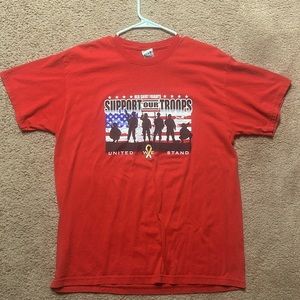 Army ‘Support Our Troops’ Tee Size Large